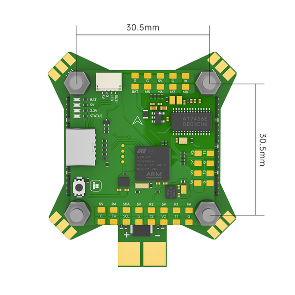 iFlight Blitz F745 + E55A 30x30 Flight Stack