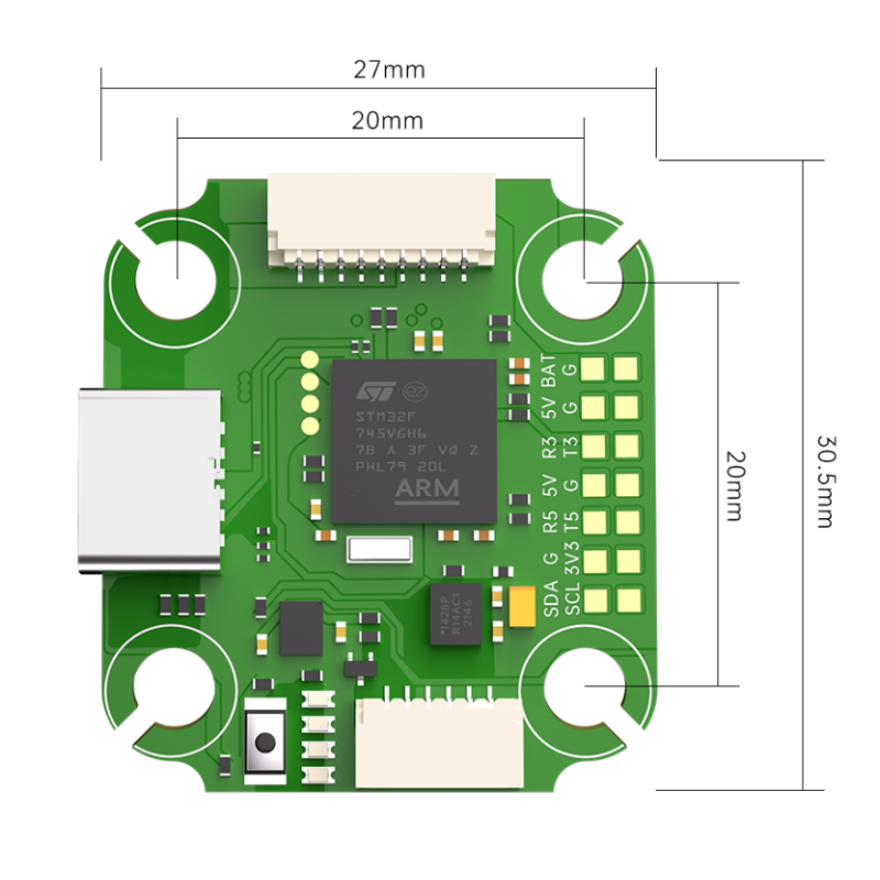 iFlight Blitz Mini F745 20x20 Flight Controller