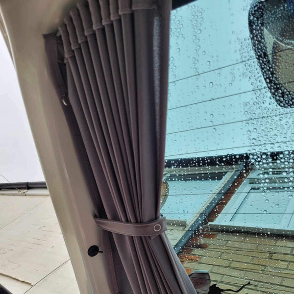 For Mazda Bongo Tailgate Curtain & Blind – Eco-Line Single Colour for Campervans | Van-X