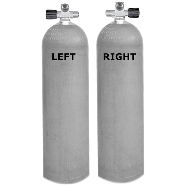 BTS ALI Sidemount Cylinder Set