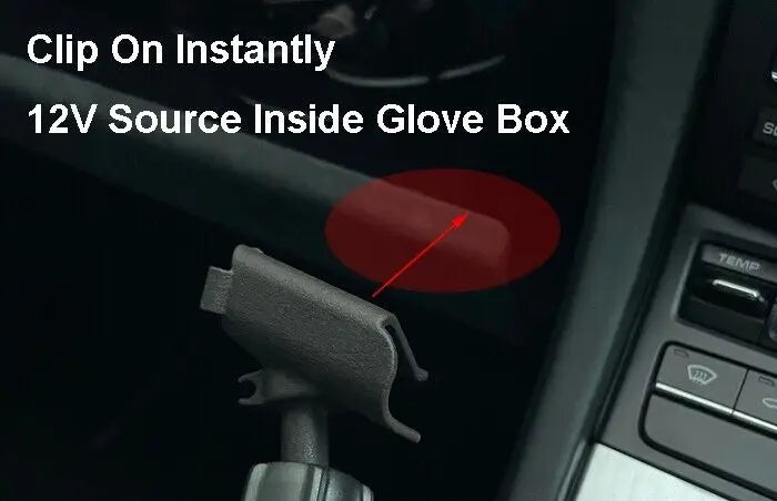 Phone Mount Mag Safe Char ger For Porsche 991 / 981 / 718 911 Cayman Boxster LHD