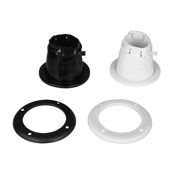 Cable Boot Adjustable w/ Screwed Ring Ø105mm (Black) | 4Boats