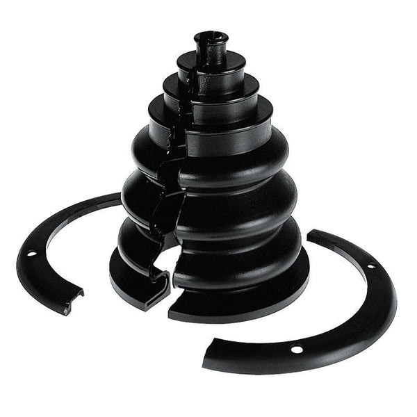 Cable Boot 108 mm screwed ring, cut-out 60 mm, Black | 4Boats