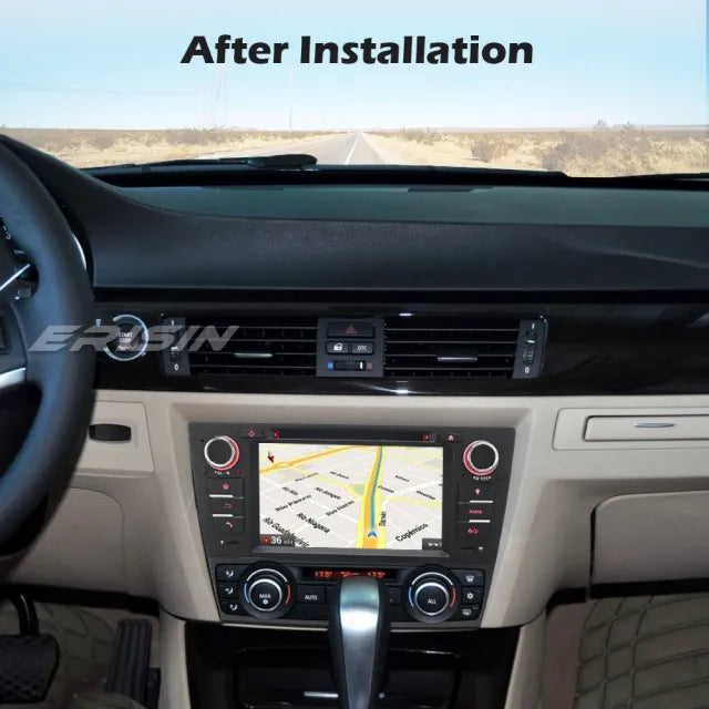 ES8167B Touchscreen Headunit 8-Core CarPlay Android 10.0 Car GPS Stereo Radio DAB+ BMW 3 Series E90 E91 E92 E93 DVD DSP 4G WiFi Bluetooth