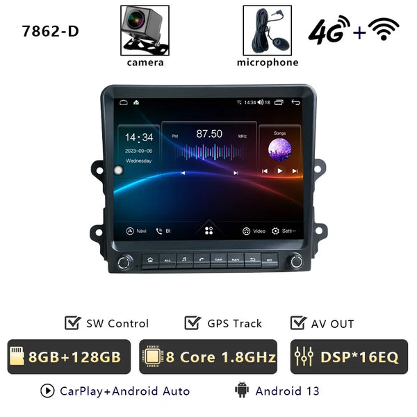 CHSTEK Android13 Car Radio Carplay Navigation For Porsche Cayman Boxster 718 911 918 981 997 Auto Stereo Qualcomm Bluetooth WIFI
