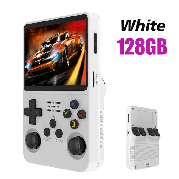 128GB R36S Retro Handheld Video Game Console Linux System 3.5 Inch IPS Screen Portable Pocket Video Player 64GB Games Boy Gift
