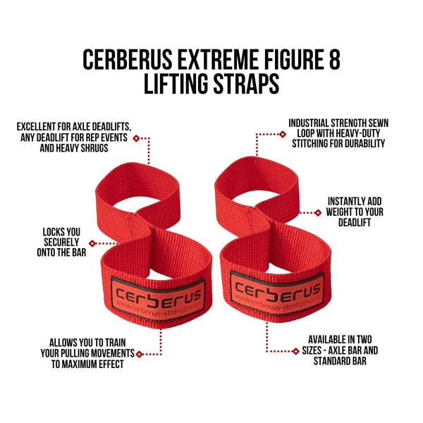 Extreme Figure 8 Lifting Straps