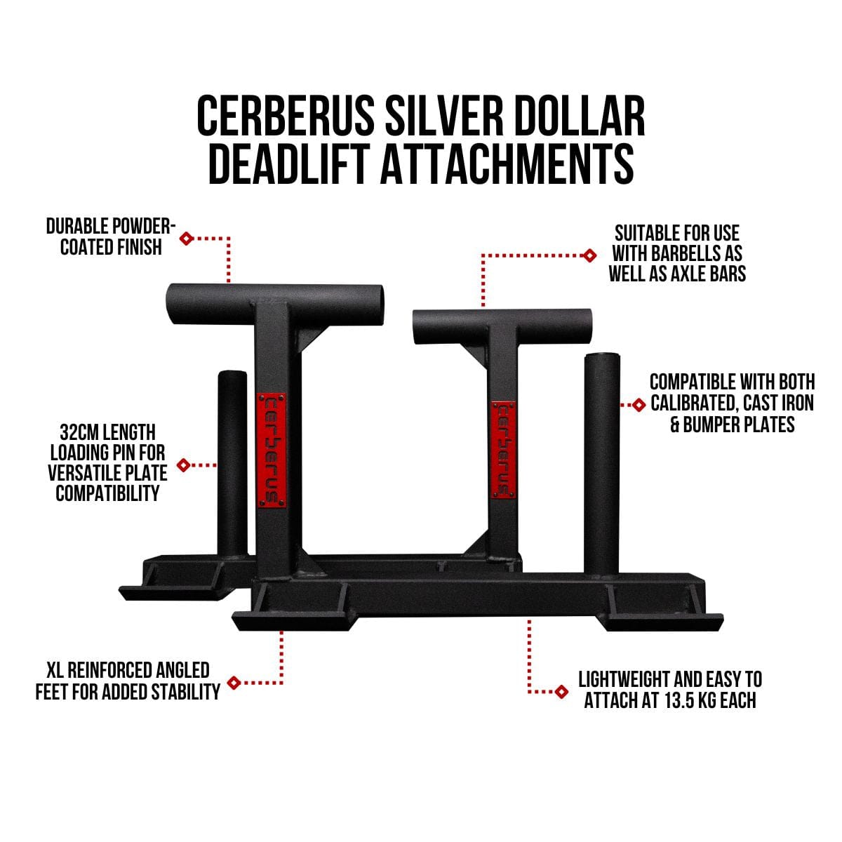 Silver Dollar Deadlift Attachments