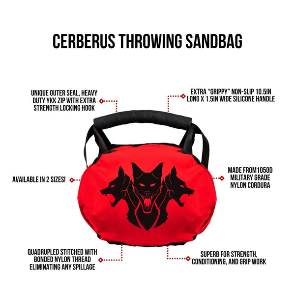 Strongman Throwing Sandbag