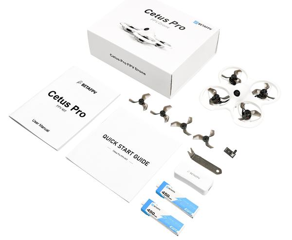 BetaFPV Cetus Pro Brushless BNF FPV Quadcopter - Drone Only