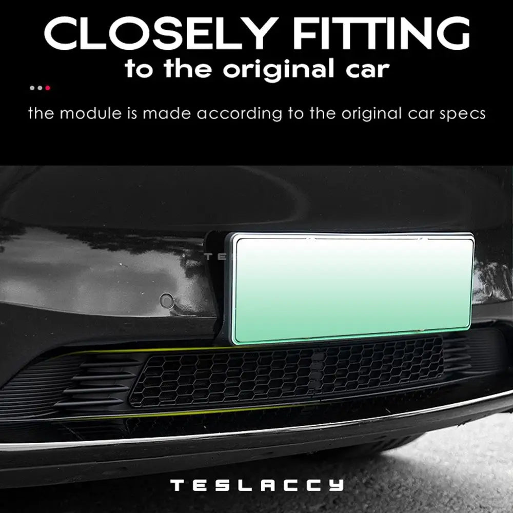 For Tesla Model Y 2020-2024 Car Lower Bumper Anti Insect Net Anti Dust Proof Inner Vent Grille Cover Insect-proof Front Cover