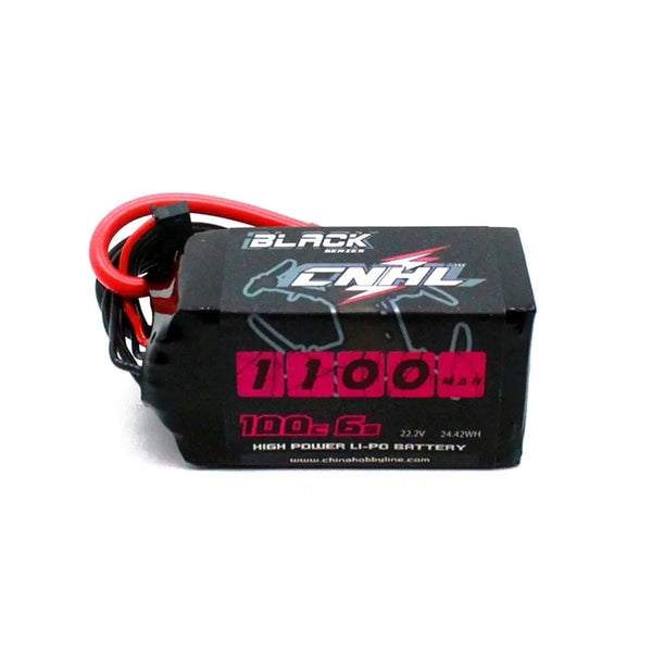 CNHL Black Series 1100mAh 22.2V 6S 100C Lipo Battery