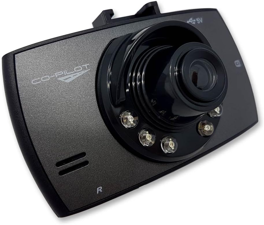 Co-Pilot CPDVR1 - Car / Vehicle Dash Cam - 90 degree wide angle camera 2.4 HD TFT screen 720p HDMI recording SD Card 4G Lens