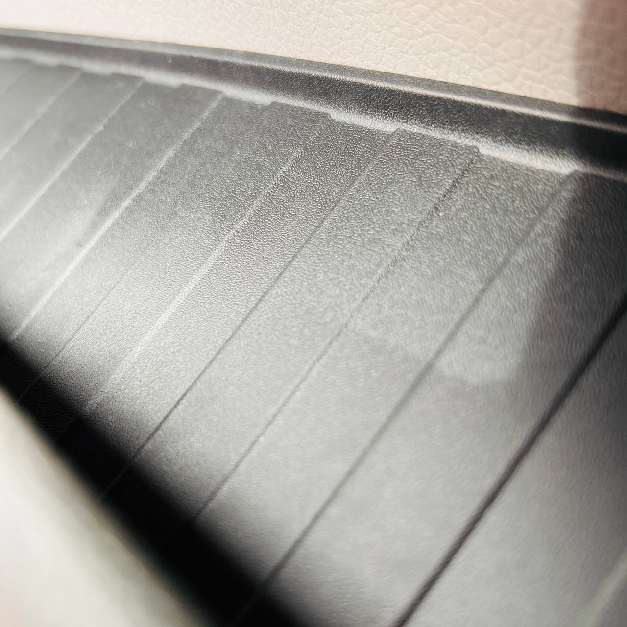 For MAN TGE Rubber Door Liner Pocket Inserts Black | Van-X