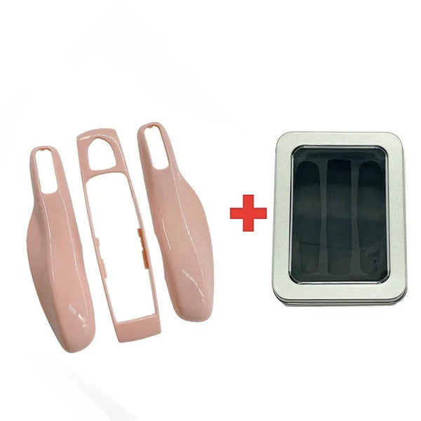 3Pcs Car Smart Remote Key Case Fob Cover Shell for Porsche Panamera Spyder Carrera Macan Boxster Cayman Cayenne 911 970 981 991