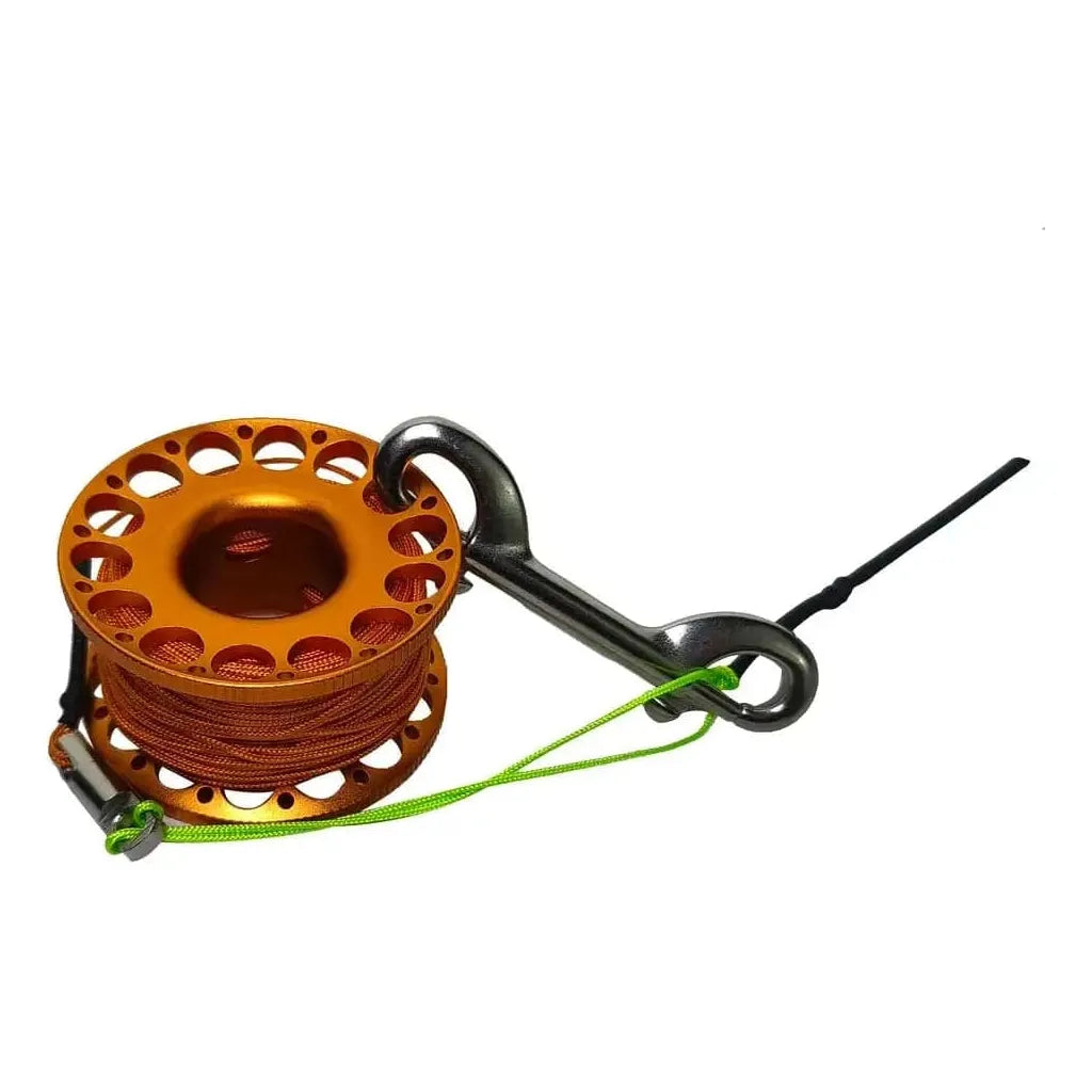 30M Aluminum Finger Spool