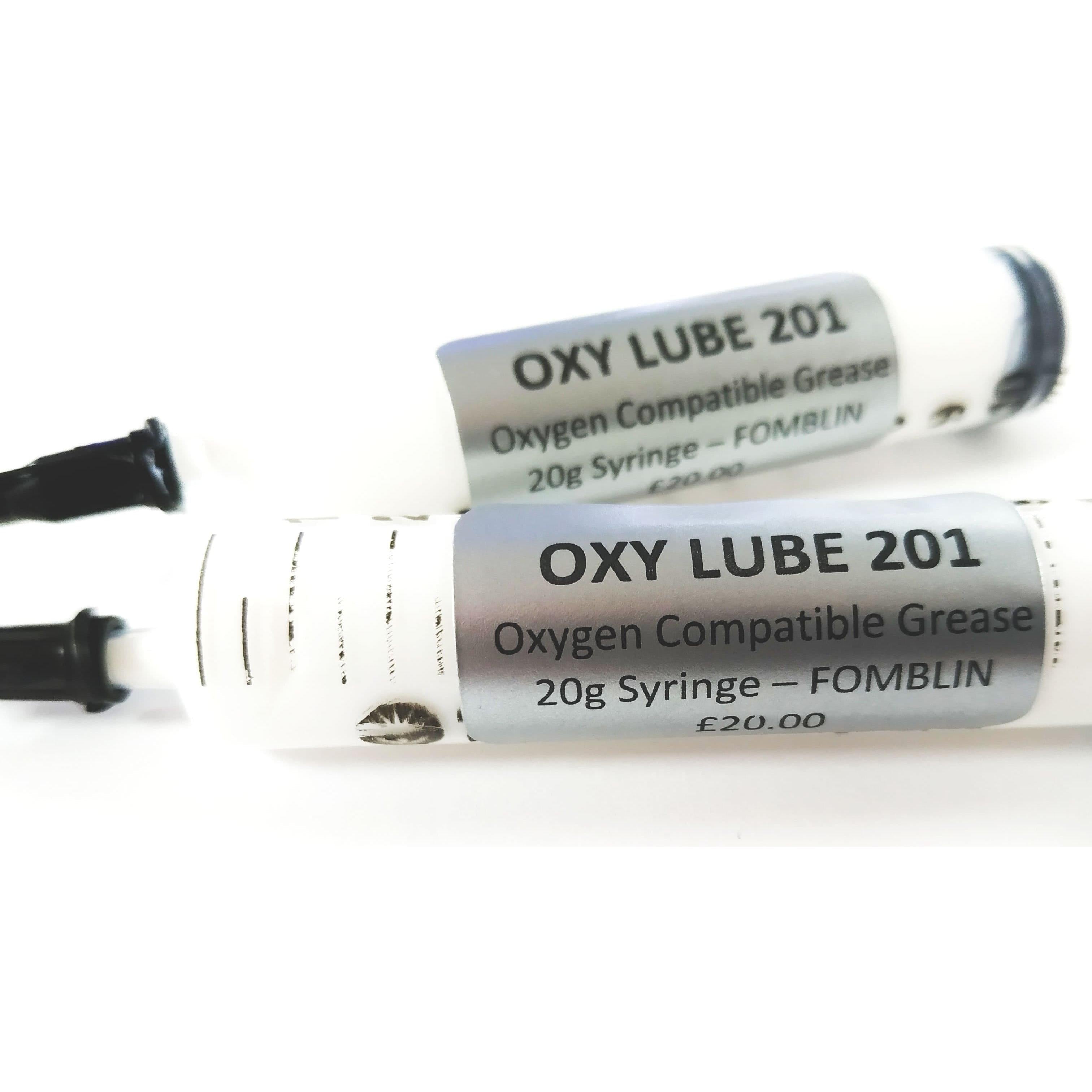 DC Marine - Oxy Lube 201 - OXYGEN COMPATIBLE GREASE - 20g Syringe