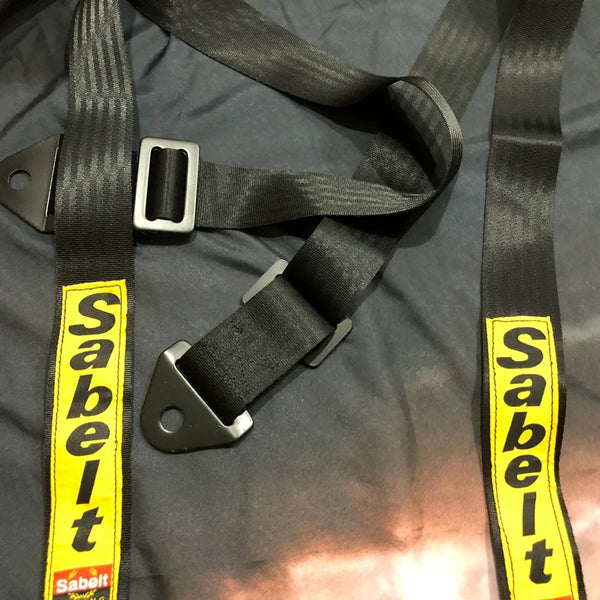 JDM Universal 2Inch 4 Point Racing Sabelt Quick Release Seat Belt Harness 2" Rally Drift Car 4 Point OMP Belts Safety Harness