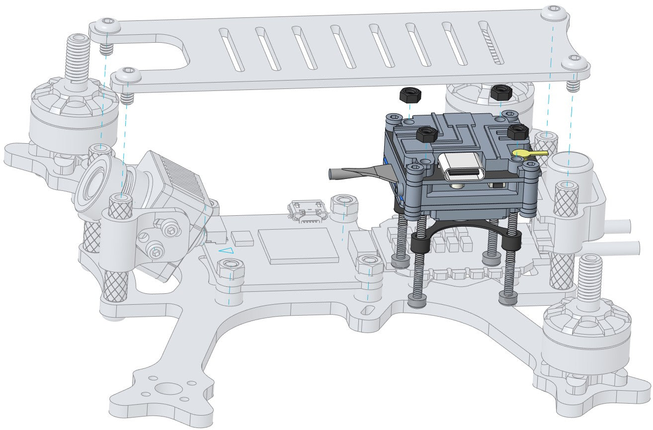 HolyBro Kopis Mini 3" FPV Quadcopter Frame
