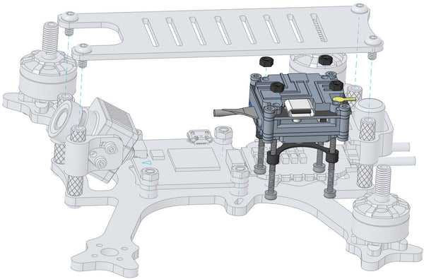 HolyBro Kopis Mini 3" FPV Quadcopter Frame