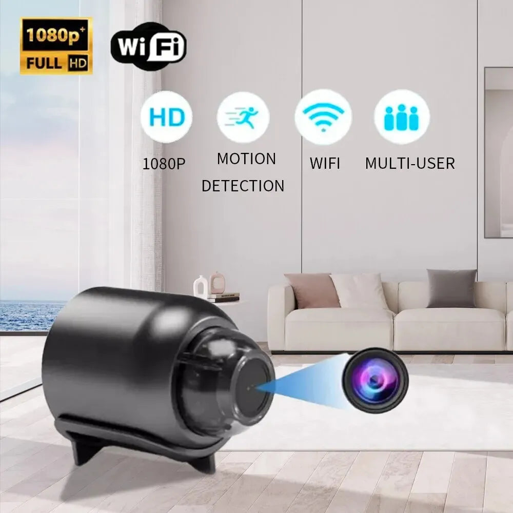 X5 Mini Camera HD1080P Compact Wireless WIFI Camera with Recording Function, Suitable for Outdoor Camping at Home