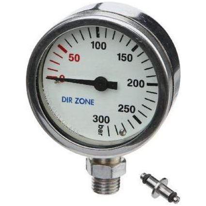 DIRZONE 52mm Naked Pressure Gauge - Chrome