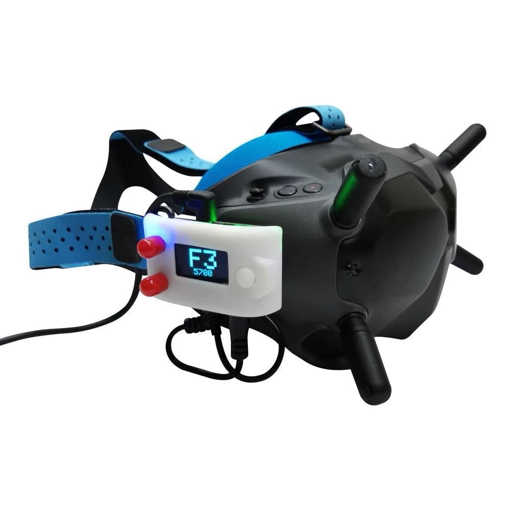 Analog Fat Shark Receiver Module Adapter V2 for DJI Digital FPV Goggles