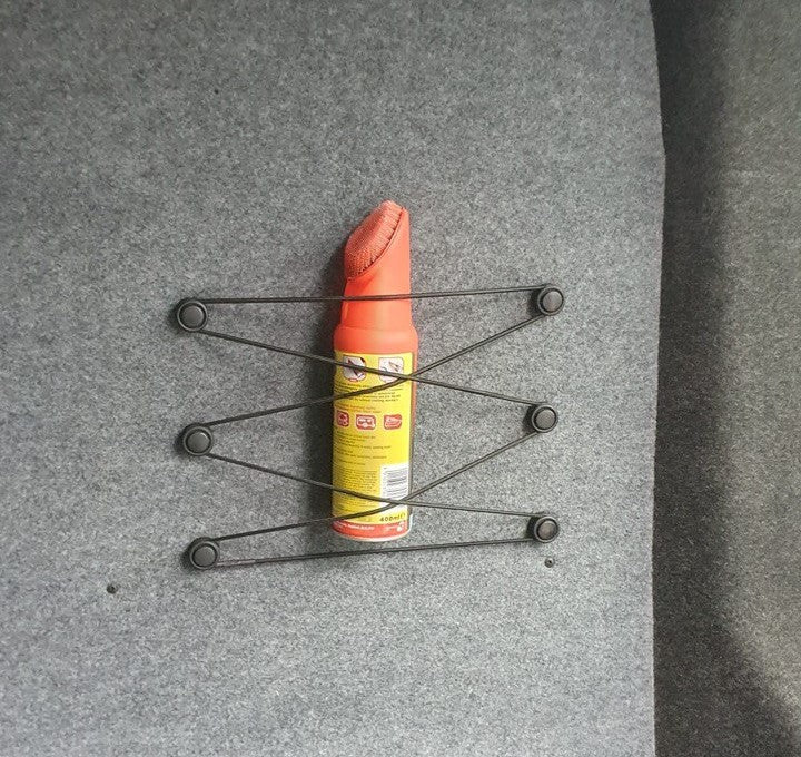 For VW T5, T5.1 Campervan Double X Storage Net – Ideal for Van Conversions & Motorhomes