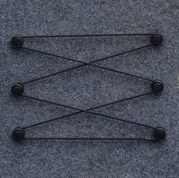 For VW T5, T5.1 Campervan Double X Storage Net – Ideal for Van Conversions & Motorhomes