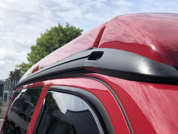 For VW T6 Black Awning Rails - Ideal for Campervan Drive-Away Awnings & Reimo Compatibility