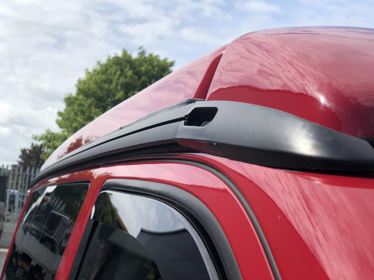 For VW T5 Awning Rails (Black) – B-Grade - Collection Only