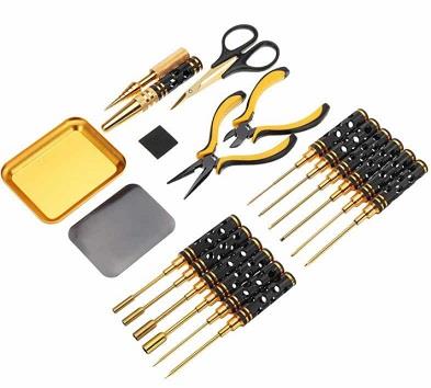 TheFPV 18pc Titanium Drone Tool Kit