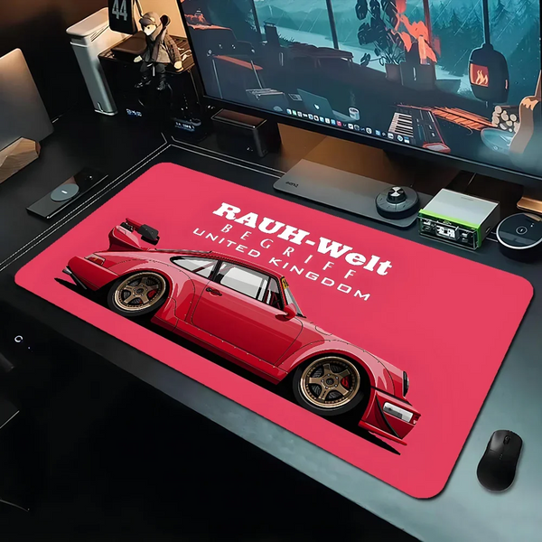 Japan Sports Car Jdm RWB 911 964 933 Painted Mousepad Boy Pad Natural Rubber Gaming Mousepad Desk Mat Size For Gameing World Of
