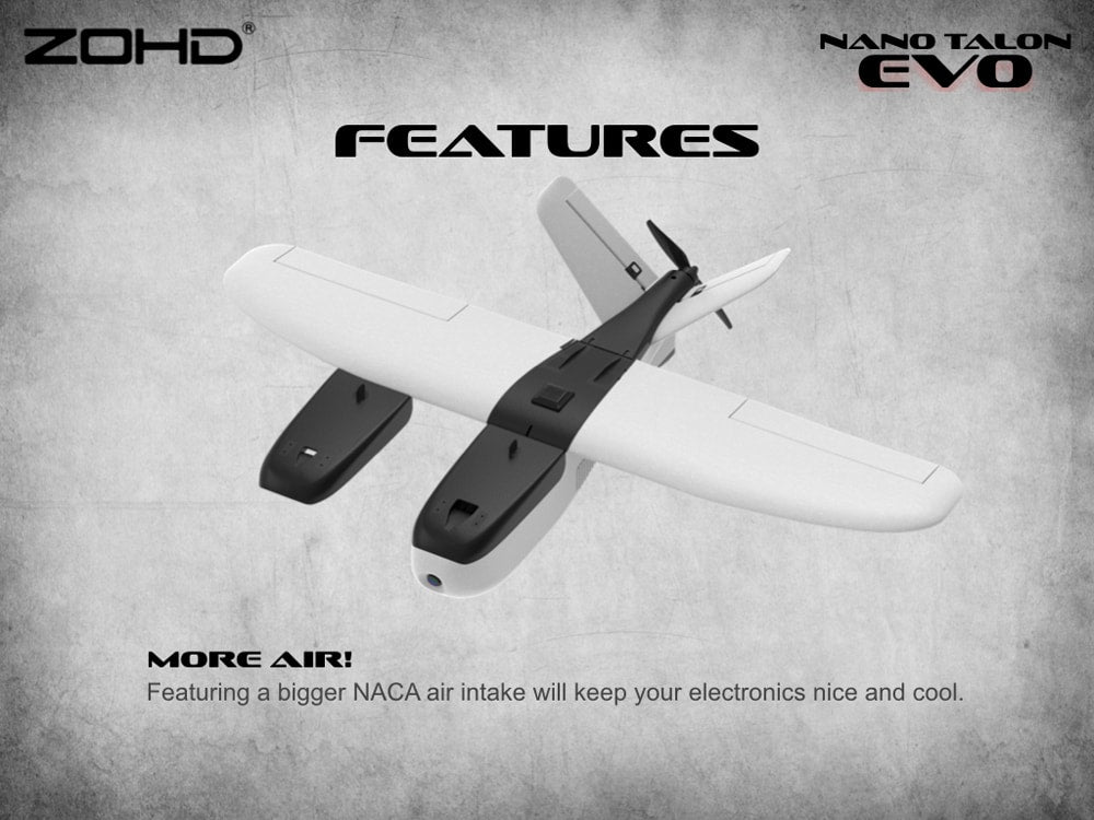 ZOHD Nano Talon EVO FPV Airplane (PNP / FPV)