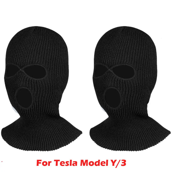 For Tesla Model Y Model 3 Car Seat Headcovering Personality Funny Hats Interior modification accessories Sentinel mode