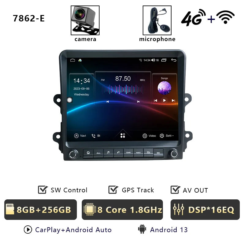 CHSTEK Android13 Car Radio Carplay Navigation For Porsche Cayman Boxster 718 911 918 981 997 Auto Stereo Qualcomm Bluetooth WIFI