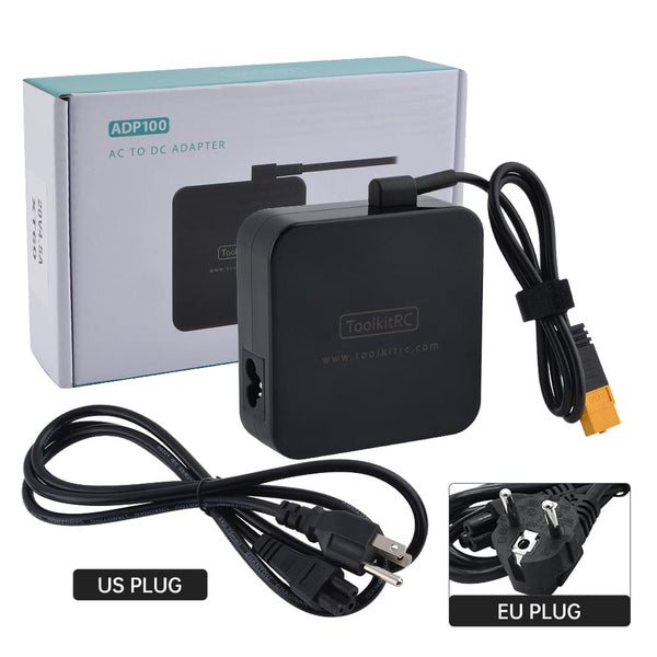 ToolKitRC ADP-100 100w 20V 5A Power Supply with XT60 Output