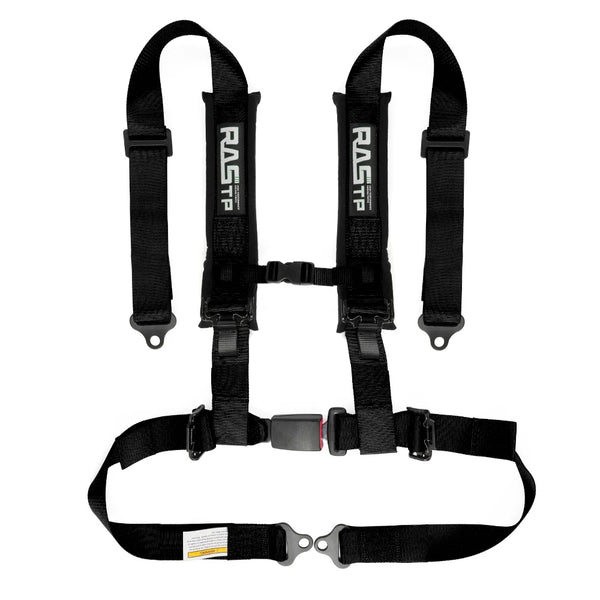 RASTP-Universal Racing Seat Belt 2-inch Four Point With Sponge Bolt Mounting  High Grade Strap Nylon Belts Safety Harness BAG091