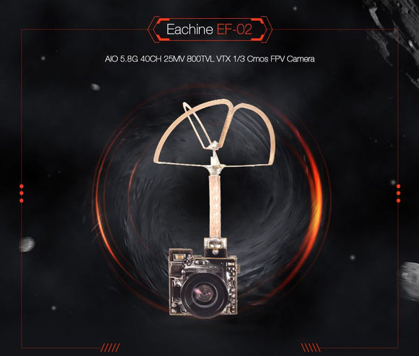 EF-02 FPV AIO Camera with VTX