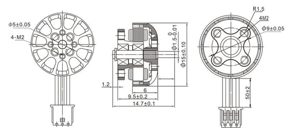 TheFPV 1202.5 8000kV Brushless Motor (for C2)