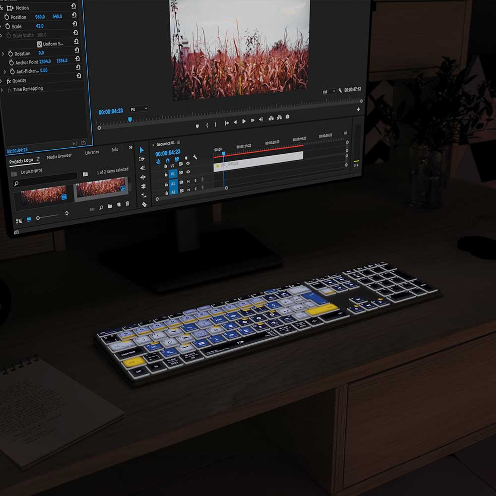 EXCLUSIVE Premiere Gal Keyboard | Backlit & Wireless | Mac and PC