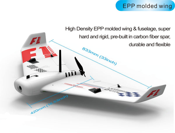 F1 Wing High Speed FPV EPP Racing Wing (KIT)