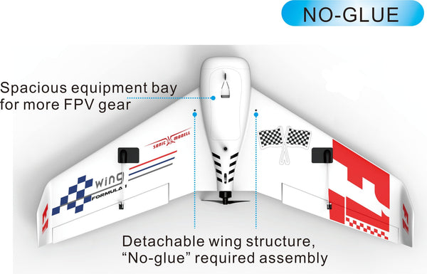 F1 Wing High Speed FPV EPP Racing Wing (KIT)