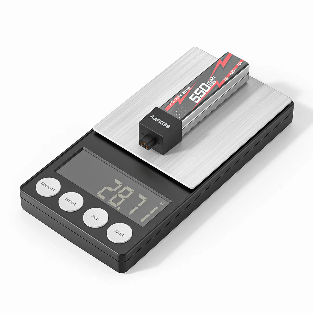 BetaFPV BT3.0 550mAh 2S Battery (pack of 2)