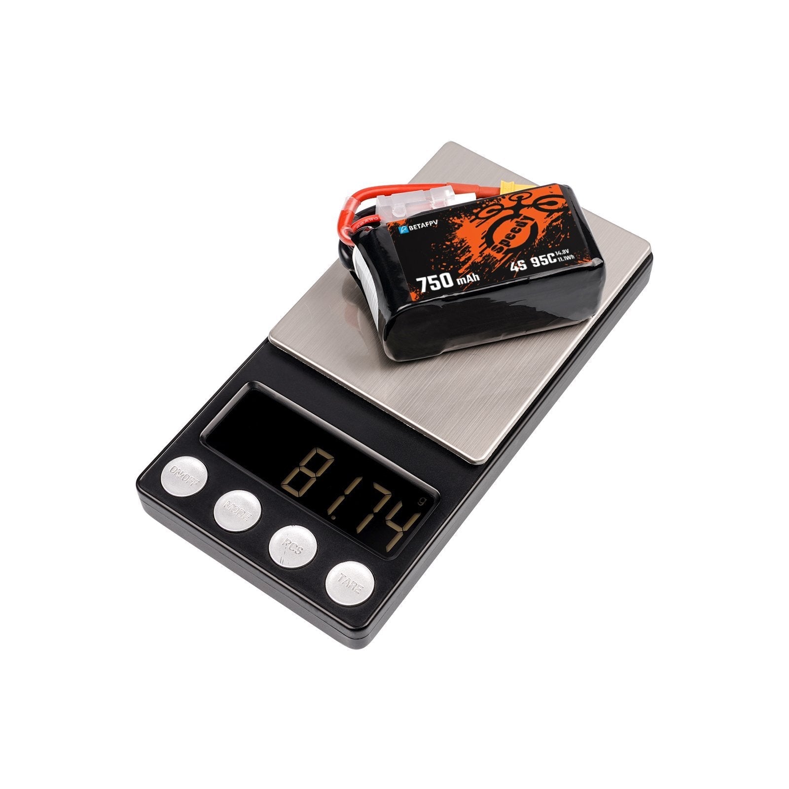 BetaFPV 750mAh 4S 95C Lipo Battery (2PCS)