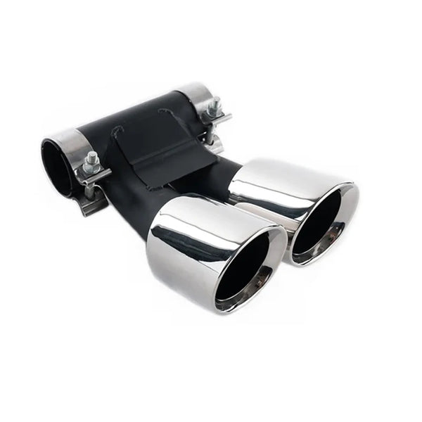 Suitable for Porsche Cayman 718 981 987 Boxster Exhaust Modified Dual Sports Tailpipe Stainless Steel Muffler Low Upgrade High-G