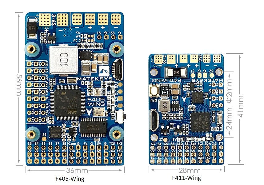 Matek F411 Wing Flight Controller