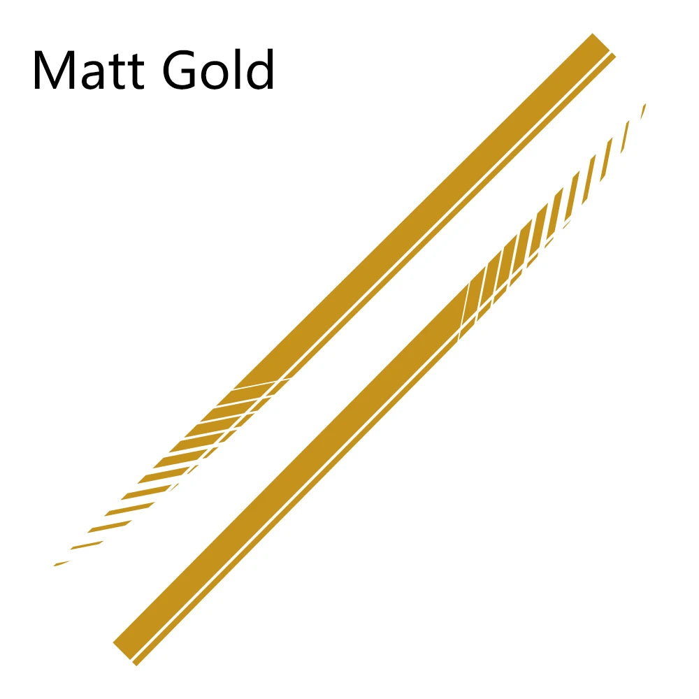 Car Sticker For Audi Volkswagen VW Ford BMW Toyota Honda Mercedes Benz Renault Auto Side Stripe DIY Decal Car Tuning Accessories