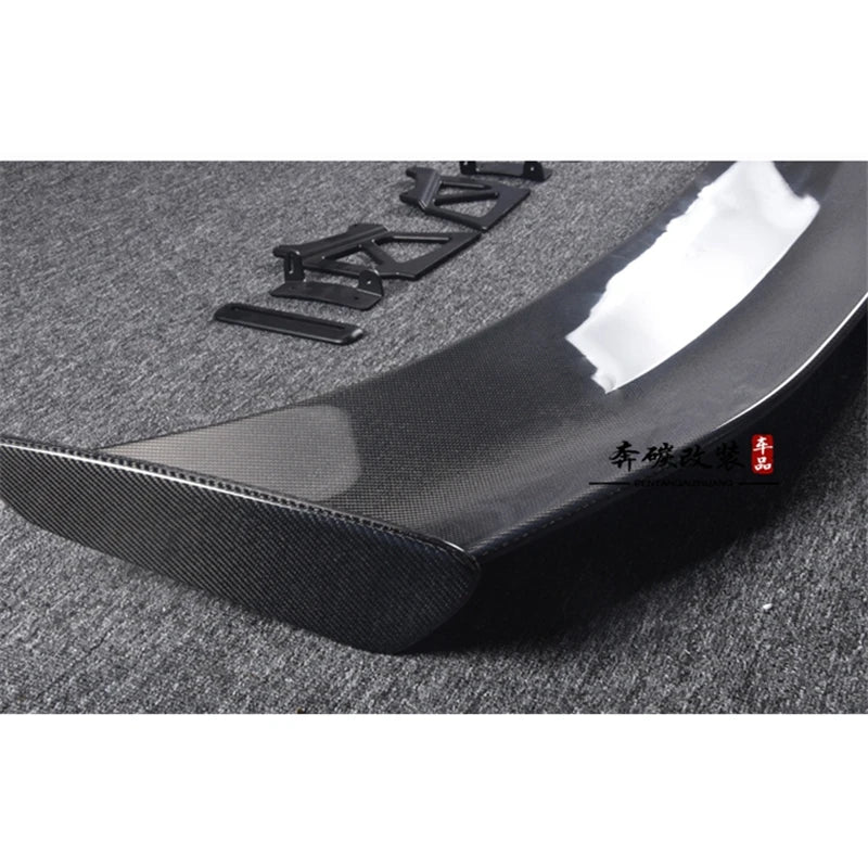 For Porsche Cayman 981 986 987 718 GT4 GT 2016 2017 2018 2019 Car Exterior Decoration Carbon Fiber Rear Spoiler Tail Wings
