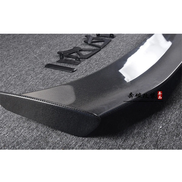 For Porsche Cayman 981 986 987 718 GT4 GT 2016 2017 2018 2019 Car Exterior Decoration Carbon Fiber Rear Spoiler Tail Wings